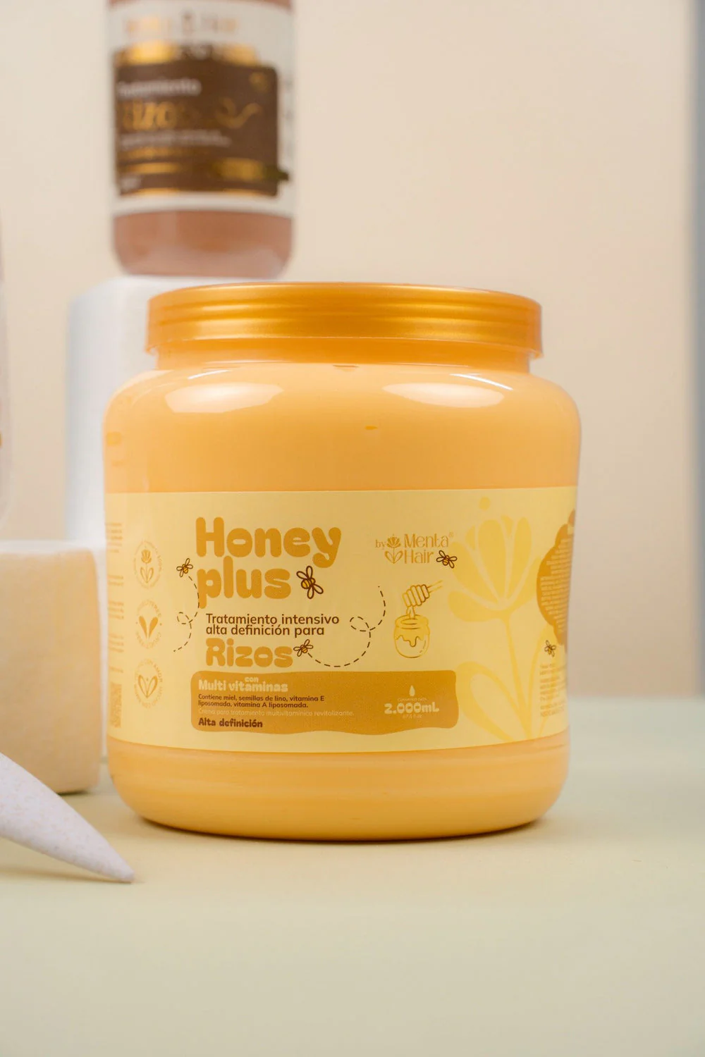 Tratamiento Miel Capilar Honey Plus X2.000ml Menta Hair - Image 3