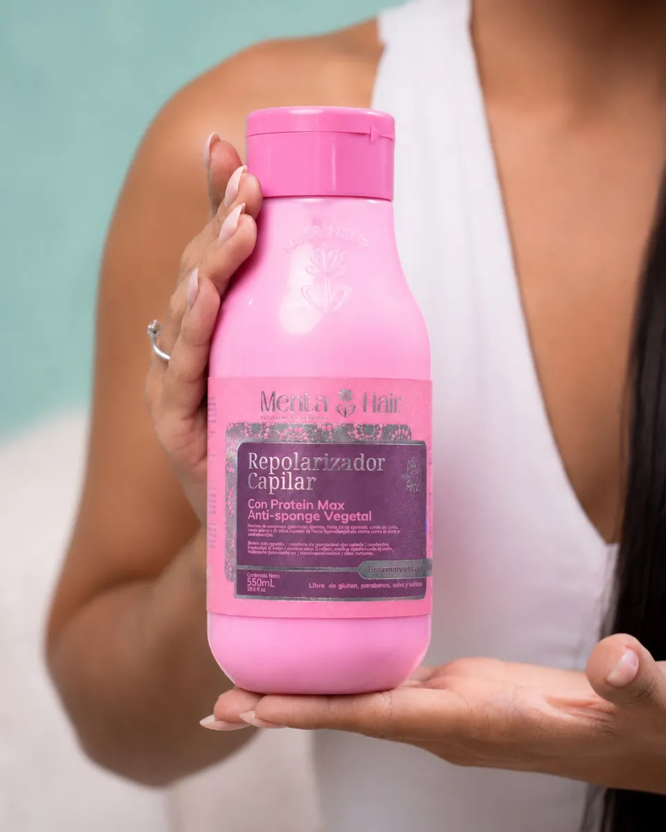 Tratamiento Repolarizador Capilar Con Proteín Max Menta Hair - Image 3
