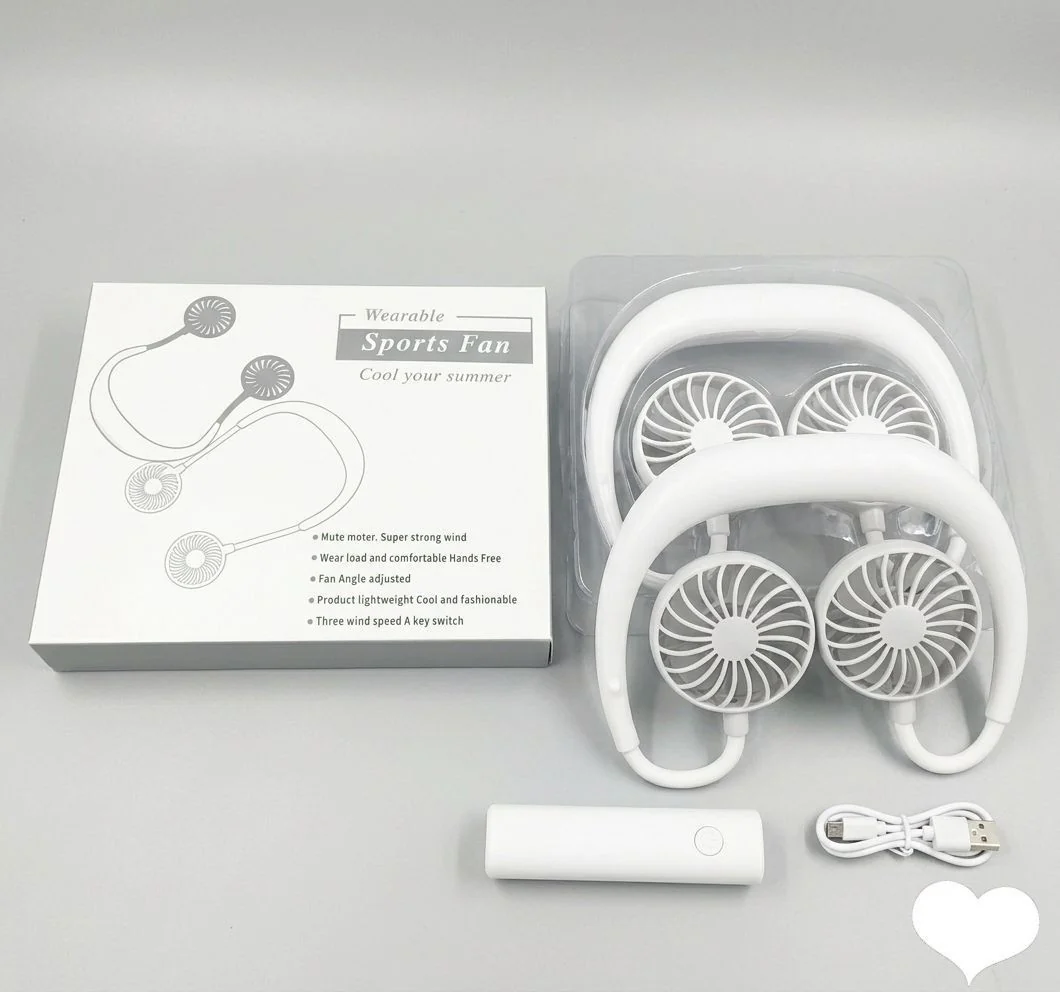 VENTILADOR DE CUELLO WEARABLE SPORTS FAN TC589 ZY-A1 - Image 2